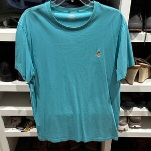 Polo by Ralph Lauren Men's Teal T-Shirt Large
